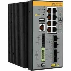 Allied Telesis IE360-12GHX Ethernet Switch - 8 Ports - Manageable - Gigabit Ethernet, 10 Gigabit Ethernet - 10/100/1000Base-T, 1000Base-X, 10GBase-X - 3 Layer Supported - 2 SFP Slots - 406.50 W Power Allied Telesis IE360-12GHX Ethernet Switch - 8 Ports - Manageable - Gigabit Ethernet, 10 Gigabit Ethernet - 10/100/1000Base-T, 1000Base-X, 10GBase-X - 3 Layer Supported - 2 SFP Slots - 406.50 W Power