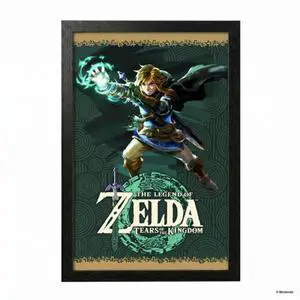 The Legend of Zelda: Tears of the Kingdom - Link Ultra Hand - 11x17 Framed Gel Coat The Legend of Zelda: Tears of the Kingdom - Link Ultra Hand - 11x17 Framed Gel Coat
