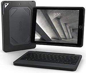 ZAGG Rugged Book Keyboard/Cover Case (Folio) for 9.7" iPad Air 2, iPad Air, iPad Pro - Black