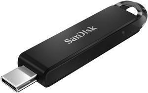 SanDisk Ultra USB Type-C Flash Drive 128GB - 128 GB - USB 3.1 (Gen 1) Type C - 150 MB/s Read Speed - 5 Year Warranty