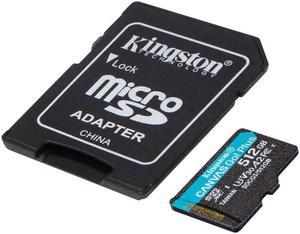 Kingston Canvas Go! Plus 512 Gb Class 10/Uhs-I (U3) Microsdxc