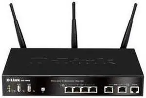 D-Link DSR-1000N Services Wireless Router - 4-port switch (integrated)