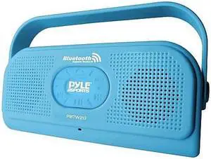 Pyle Pbtw20bl Surf Sound Waterproof Wireless Bluetooth Stereo Speaker (blue)