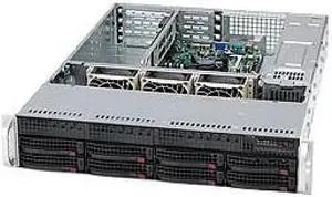 SUPERMICRO CSE-829TQ-R920UB Black 2U Rackmount Server Chassis