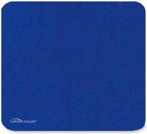 Compucessory Economy Mouse Pad Nonskid Rubber Base 9-1/2"x8-1/2" Blue 23605