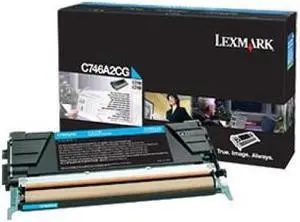 Lexmark C746A2CG Toner Cartridge - Cyan