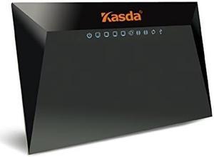 KASDA IEEE 802.11ac Ethernet Wireless Router - 2.40 GHz ISM Band - 5 GHz UNII Band - 1900 Mbit/s Wireless Speed - 4 x Network Port - 1 x Broadband Port - USB - Gigabit Ethernet - VPN Supported - Deskt
