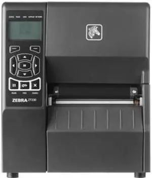 Zebra ZT230 4” Industrial Thermal Transfer Label Printer, LCD, 300 dpi, Serial, USB, Int 10/100, Peel, ZPL, XML Support, US Cord –ZT23043-T11200FZ Zebra ZT230 4” Industrial Thermal Transfer Label Printer, LCD, 300 dpi, Serial, USB, Int 10/100, Peel, ZPL, XML Support, US Cord –ZT23043-T11200FZ