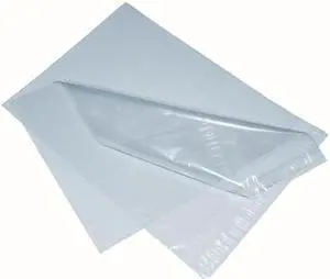ZORO SELECT 5DGP7 Open Poly Bags, 5" x 3", 2 mil, Clear, None, 5000 PK