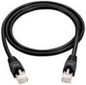 Black Box CAT6 Value Line Patch Cable, Stranded, Black, 7-ft. (2.1-m)