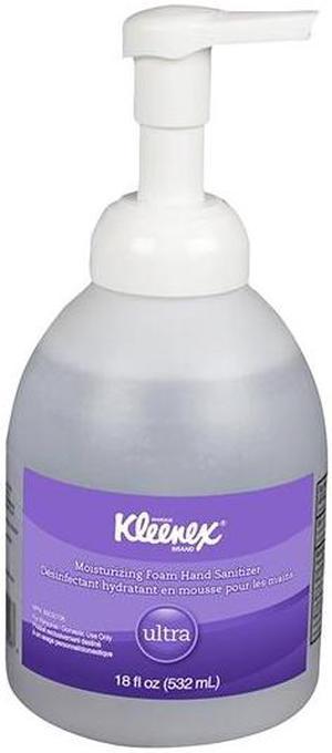 Kimberly-Clark - 45826 - Ultra Moisturizing Foam Hand Sanitizer, 18 oz Bottle, Clear, 4/Carton