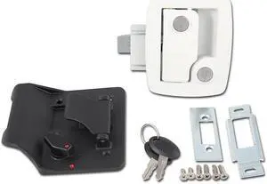 AP PRODUCTS 013-534 AP Products 013-534 Bauer RV Entry Door Lock, White