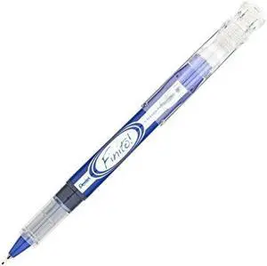 Pentel FINITO! Porous Point Pen, Extra Fine Point Tip, Blue Ink, Box of 12 (SD98-C)