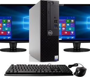 Refurbished Dell Optiplex 3050 Desktop Computer PC 320 GHz Intel i5 Quad Core Gen 7 8GB DDR4 RAM 512GB Solid State Drive Hard Drive Windows 10 Professional 64bit