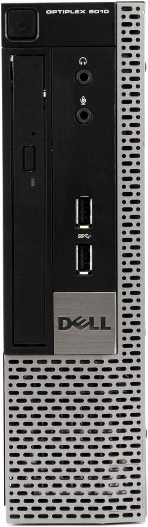 Dell Optiplex 9010 Ultra Small Form Factor Computer PC, 3.40 GHz Intel i7 Quad Core, 4GB DDR3 RAM, 250GB SATA Hard Drive, Windows 10 Home 64 Bit