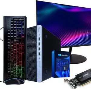HP Workstation PC Desktop Computer | Editing and Design | NVIDIA Quadro K1200 4GB GPU | Intel Core i5 | 32GB DDR4 RAM | 1TB SSD + 4TB HDD | 22in LCD Monitor | Wi-Fi 5G + Bluetooth | Windows 11 Pro HP Workstation PC Desktop Computer | Editing and Design | NVIDIA Quadro K1200 4GB GPU | Intel Core i5 | 32GB DDR4 RAM | 1TB SSD + 4TB HDD | 22in LCD Monitor | Wi-Fi 5G + Bluetooth | Windows 11 Pro