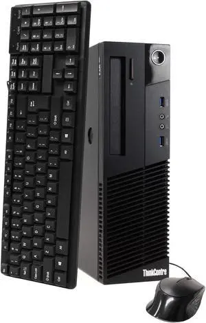 Lenovo ThinkCentre M93 Desktop Computer PC, 3.20 GHz Intel i5 Quad Core Gen 3, 16GB DDR3 RAM, 2TB SATA Hard Drive, Windows 10 Home 64 bit