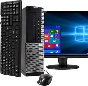 Dell Dell 790 Desktop Computer PC, 3.20 GHz Intel i5 Quad Core Gen 2, 16GB DDR3 RAM, 2TB SATA Hard Drive, Windows 10 Professional 64 bit, 19" Screen