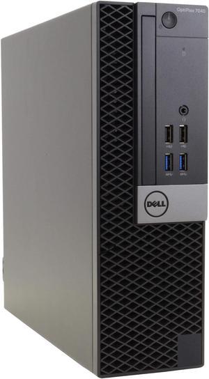 Dell Optiplex 7040 Desktop Computer PC, 3.20 GHz Intel i5 Quad Core Gen 6, 16GB DDR3 RAM, 500GB Hard Disk Drive (HDD) SATA Hard Drive, Windows 10 Home 64bit