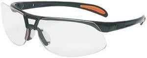 Protege Eyewear, Gray Polycarbonate Anti-Fog Lenses, Black Nylon Frame