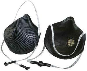 Moldex N95 Disposable Respirator, Molded, Black, Mask Size: M/L, 10PK M2700N95