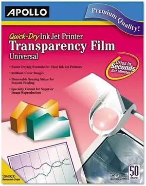 Apollo VCG7033S Apollo Quick Dry Universal Ink Jet Printer Film