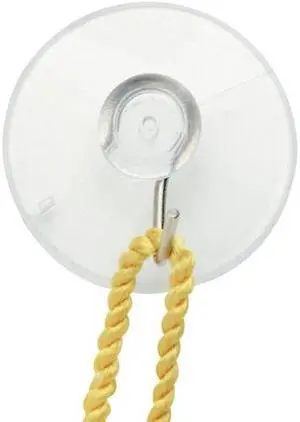 Baumgartens Suction Cups w/ Hook 1-3/4" Diameter 50/BX Clear DG4001