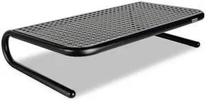 Metal Art Monitor Stand, 18 1/2 X 12 1/4 X 5 1/4, Black