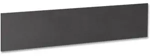 Lorell Essentials Series Hutch Tackboards - 16.50" Height x 45" Width - Black Fabric Surface - Laminated - 1 / Each  LLR