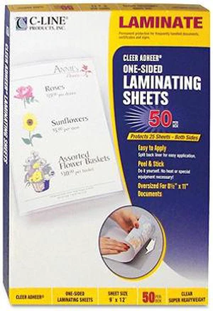 C-Line - Cleer Adheer Laminating Film C-Line - Cleer Adheer Laminating Film
