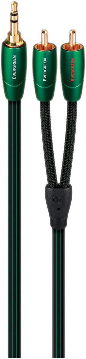 AudioQuest Evergreen 3.5mm Male to RCA Male Cable - 9.84 ft. (3m)