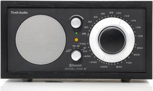 Tivoli Audio Model One Bluetooth AMFM Radio  Black Silver grille