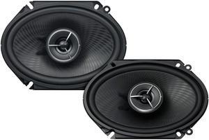 Kenwood eXcelon KFCX683C 6 inch X 8 inch 2-Way Car Speaker Pair