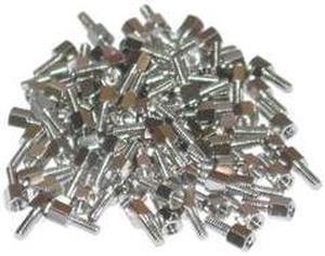 Cable Wholesale Hex Nut / Screw (Jack Screw), # 4 - 40, 11.40 mm (100 Pcs Per Bag)
