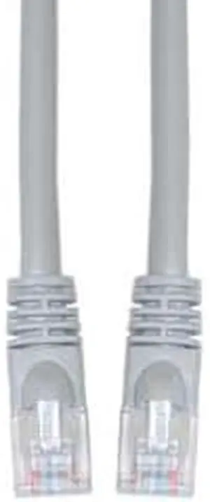 Cable Wholesale Cat 6 Gray Ethernet Crossover Cable, Snagless / Molded Boot, 14 Foot