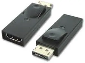 DisplayPort Male to HDMI Female Adapter support for 4K Video, Audio Enabled