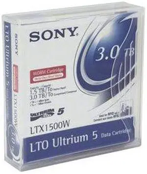 Sony LTX-1500W - LTO Ultrium WORM 5 - 1.5 TB / 3 TB