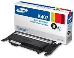Black Toner Cartridge for Samsung CLT-K407S CLP-320, CLP-320N, CLP-325, CLP-325W, CLX-3180, CLX-3185, CLX-3185FN, CLX-3185FW, CLX-3185N, Genuine Samsung Brand Black Toner Cartridge for Samsung CLT-K407S CLP-320, CLP-320N, CLP-325, CLP-325W, CLX-3180, CLX-3185, CLX-3185FN, CLX-3185FW, CLX-3185N, Genuine Samsung Brand
