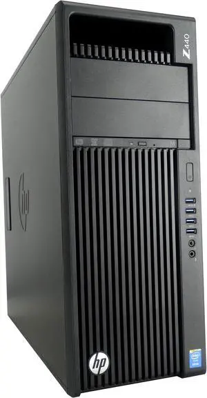 Z440 Workstation, Xeon E5-2630 v3 2.4GHz Eight Core Processor, 32GB DDR4 Memory, 1TB Hard Drive, NVIDIA NVS 300, Windows 10 Professional 64-bit Installed