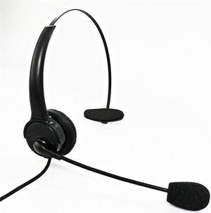 USB Headset with Microphone Rotatable Adjustable Noise Canceling Headhone Call Center Headset Headhone for PC Laptop