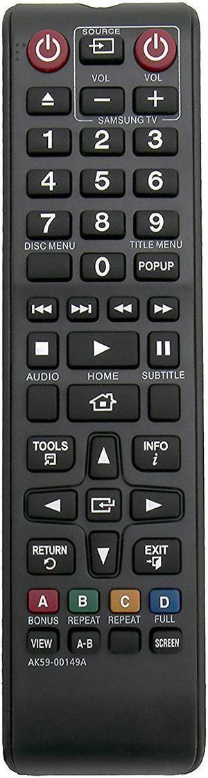 Aurabeam Samsung AK59-00149A Remote Control For Samsung Blu Ray Disc Players (AK5900149A)