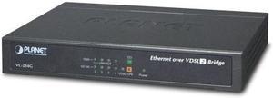 Planet VC-234G 4-Port 10/100/1000T Ethernet to VDSL2 Converter/Bridge 30a profile w/ G.vectoring, RJ11