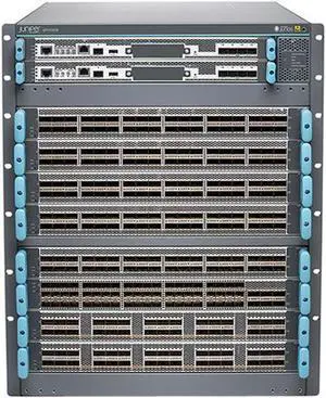 Juniper Networks QFX Series QFX10008-REDUND-T Network Switch - TAA-Compliant Chassis - Rack Mountable - 32 GB RAM - 8 Slots - Hot-Plug - JUNOS - Gray