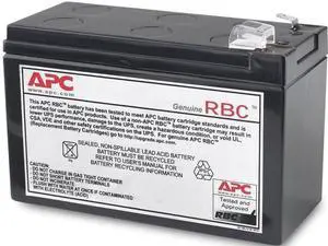 APC APCRBC110 Lead Acid Replacement Battery Cartridge #110 - Black APC APCRBC110 Lead Acid Replacement Battery Cartridge #110 - Black