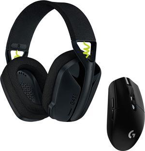 Logitech 991-000450 G LIGHTSPEED G305 Mouse And G435 Full-Size Headset Wireless Gaming Bundle - 20 to 20000 Hz - 83.1 dB - 45 Ohm - Microphone Noise Canceling - Black