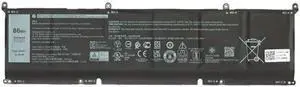 Dell 70N2F Replacement Laptop Battery for Select Alienware - 86 Watt-Hour - 7167 mAh - 11.4 Volts - 6-Cell - Lithium-Ion - Black