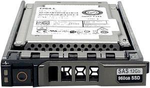 Dell WMWKG 512e Hot Swap Solid State Drive - 960 GB - 2.5 Inches - Fips Self-encrypting - Mixed Use Endurance - SAS - 12 Gbps