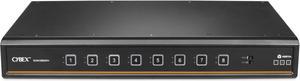 Vertiv Cybex Secure MultiViewer KVM Switch 8 port | NIAP Approved | Dual AC - Secure Desktop KVM Switches | Secure KVM Switch | Dual Head | NIAP Certified | Secure Keyboard | 4 to 16 Port