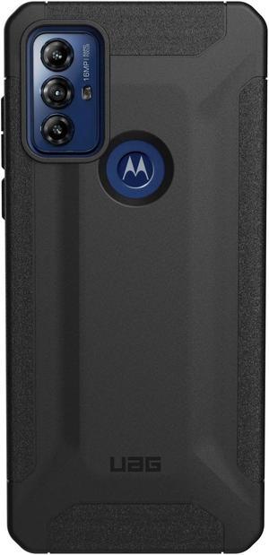 Urban Armor Gear 804004114040 Scout Series Case For Moto G Play 2023  Thermoplastic Polyurethane  Bumper  Black