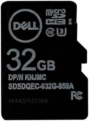 Dell KNJMC 32 GB Micro SD Card for USB 3.0 Intel C621, C246 I/O Contollers - iDRAC - Vflash - Class 10 - U3 - SDHC - SDSDQEC-032G-859A